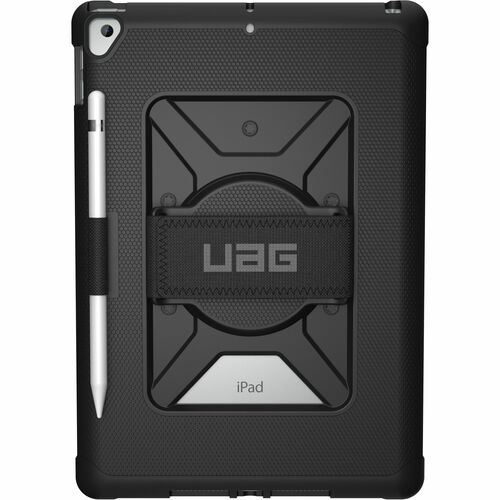 Urban Armor Gear Metropolis with Hand Strap Series iPad 10.2" (9th Gen, 2021) Case - Black