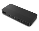 Lenovo USB-C Dual Display Travel Dock (W