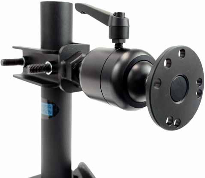 Getac Zirkona 3/4" to 1-7/8" Pole Mount with AMPS/ NEC Mounting Plate