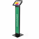 Compulocks iPad Enclosure Brandable Floor Stand - Space BrandMe