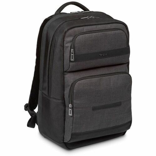 Targus CitySmart 12.5 13 13.3 14 15 15.6" Advanced Laptop Backpack - Black/Grey