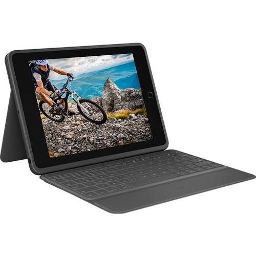 Logitech Rugged Folio Tablet Keyboard Cover Case