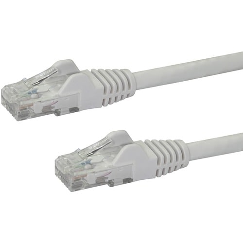 Startech.Com 0.5m White Gigabit Snagless RJ45 UTP Cat6 Patch Cable - 10 m Patch Cord