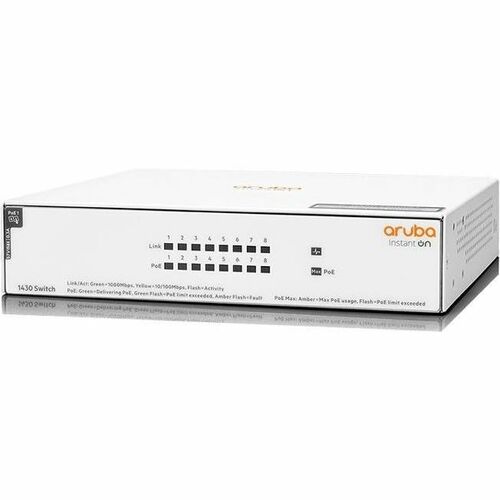 Hewlett Packard Enterprise Instant On 1430 8G Class4 PoE 64W Switch