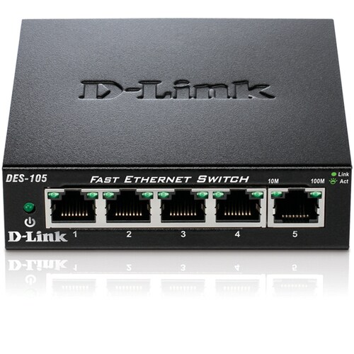 D-Link DES-105 Ethernet Switch