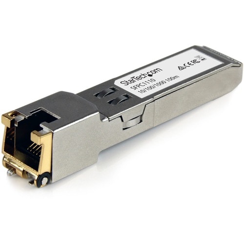 Startech.Com Cisco SFP-GE-T Compatible SFP Transceiver Module - 1000BASE-T
