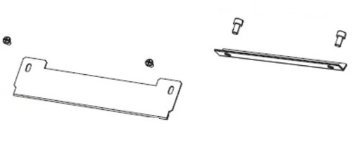 Zebra 110Xi4 Ribbon Strip Plate and Ribbon Static Brush