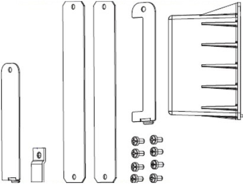 Zebra Kit Xi4 Series Covers for electronic options