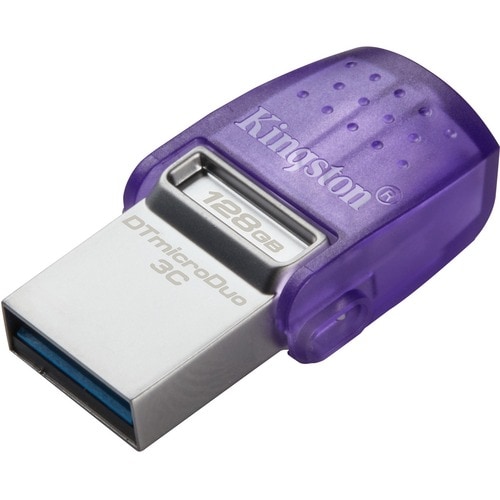 Kingston DataTraveler microDuo 3C USB Flash Drive - 128 GB
