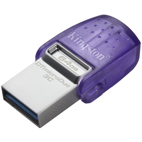 Kingston DataTraveler microDuo 3C USB Flash Drive - 64 GB