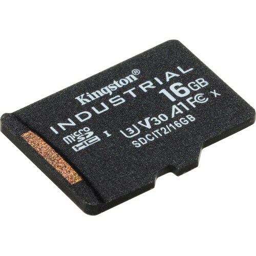 Kingston Industrial 16GB microSDHC Card - 16 GB