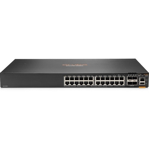 Hewlett Packard Enterprise 6300F 24-port 1GbE and 4-port SFP56 Switch